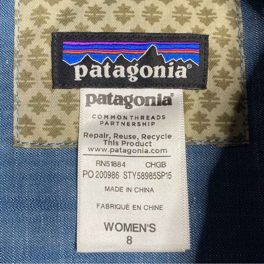 Patagonia Worn Wear Chesser Island Dress - Picture 9 of 9